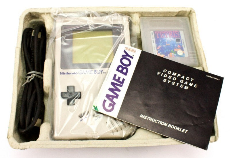 Konsole Classic DMG-01 grau +Tetris + World Cup
