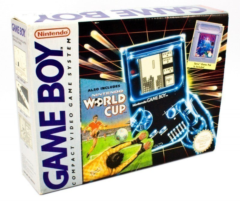 Konsole Classic DMG-01 grau +Tetris + World Cup