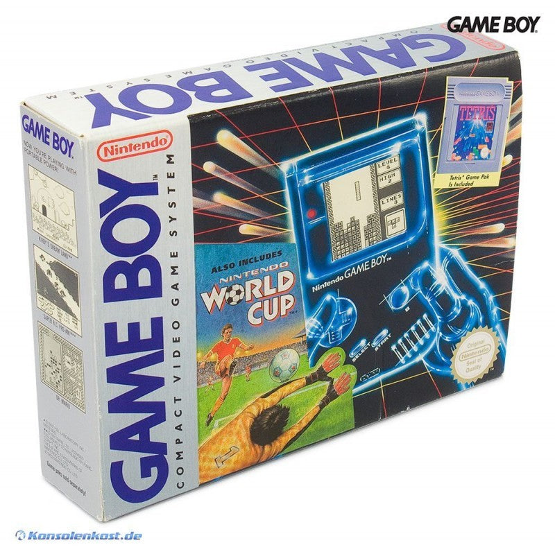 Konsole Classic DMG-01 grau +Tetris + World Cup