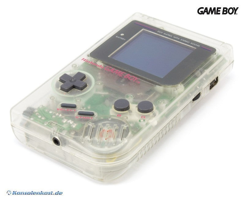Konsole Classic DMG-01 transp. Hip Boy + Backlight orange