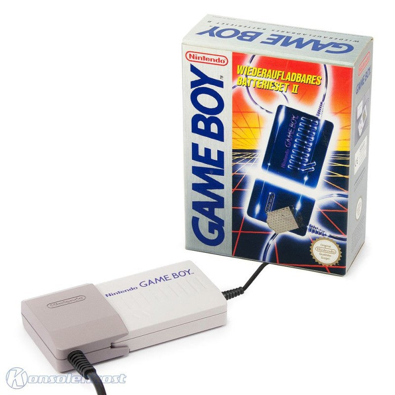 Original Nintendo Rechargeable Battery Pack II Akku DMG-11 + Netzteil DMG-10