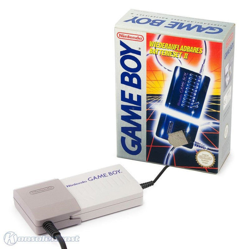 Original Nintendo Rechargeable Battery Pack II Akku DMG-11 + Netzteil DMG-10