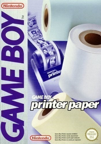 Original Printer / Drucker + GameBoy Printer Druckerpapier / 3 Rollen