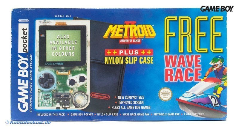 Konsole clear Metroid 2 / Wave Race-Edition — clear Metroid 2 / Wave Race-Edition