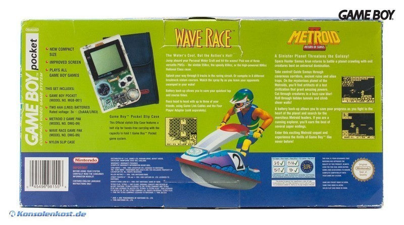 Konsole clear Metroid 2 / Wave Race-Edition — clear Metroid 2 / Wave Race-Edition