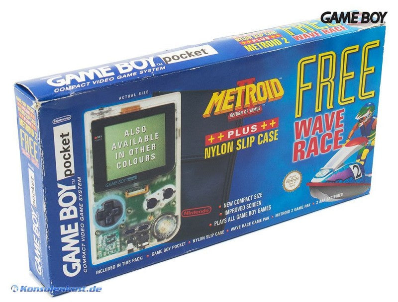 Konsole clear Metroid 2 / Wave Race-Edition — clear Metroid 2 / Wave Race-Edition