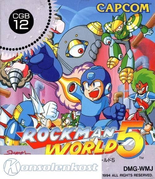 RockMan World 5 / Mega Man (JP)