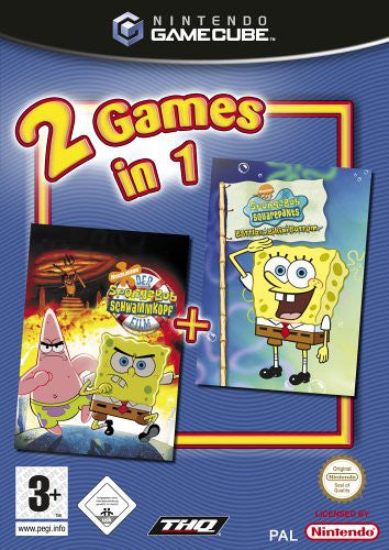 2 Games in 1: Spongebob Schwammkopf Der Film + Battle for Bikini Bottom