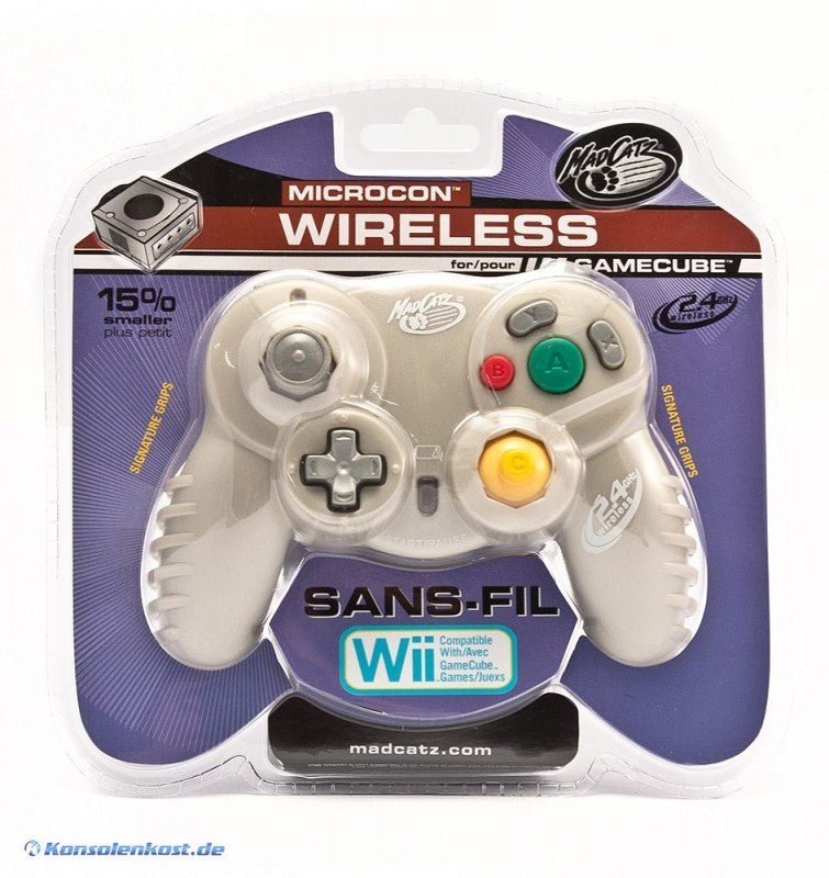 Controller / Pad silber MicroCon Wireless [Madcatz]