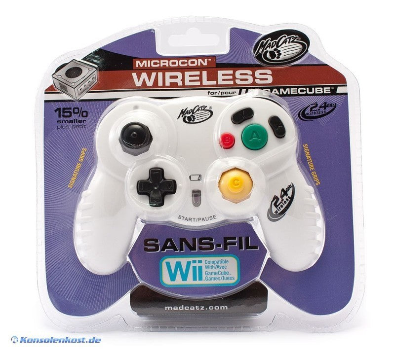 Controller / Pad weiß MicroCon Wireless [Madcatz]