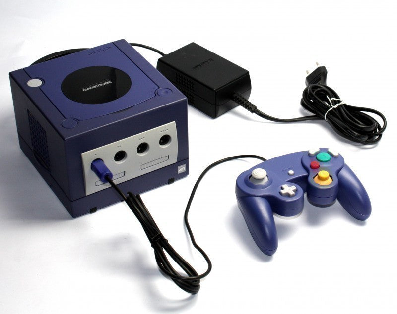 Konsole lila + Controller