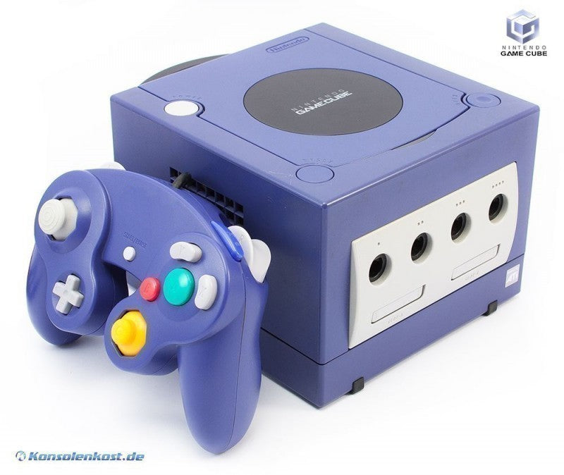 Konsole lila + Controller