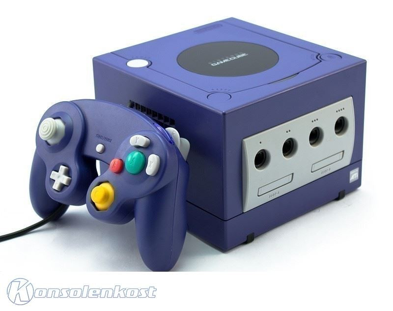 Konsole lila + Controller