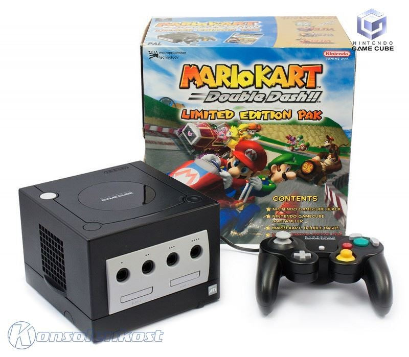 Konsole Mario Kart & Zelda Pak + Spiele + Original Controller — Limited Edition