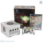 Konsole Metroid Prime Pak schwarz + Spiel + Original Controller