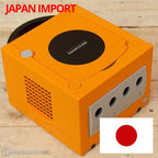 Konsole orange + Original Controller + dt. Zubehör (JP)