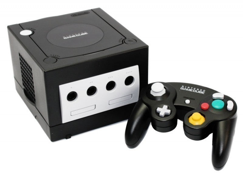 Konsole schwarz + Controller (US)