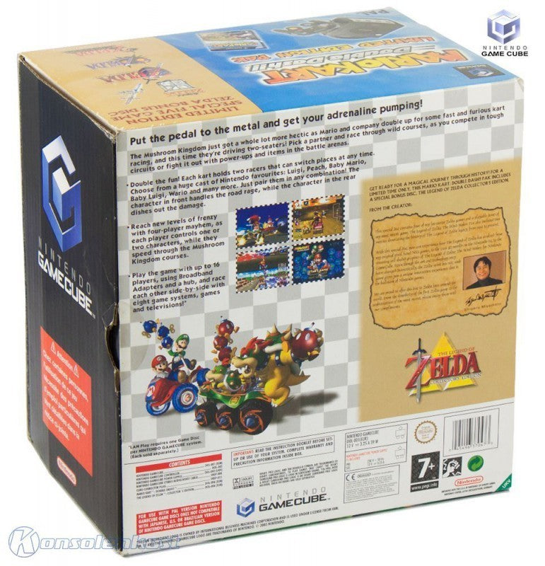 Konsole Mario Kart & Zelda Pak + Spiele + Original Controller — Limited Edition