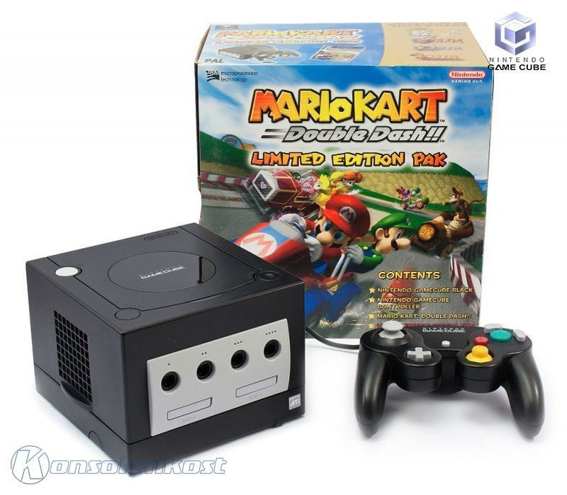 Konsole Mario Kart & Zelda Pak + Spiele + Original Controller — Limited Edition