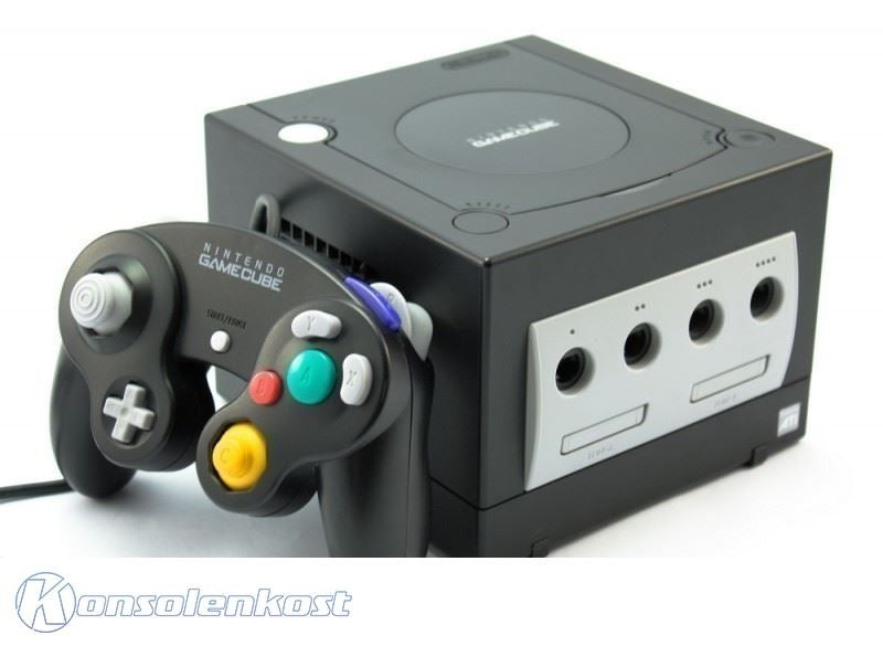 Konsole schwarz + Original Controller