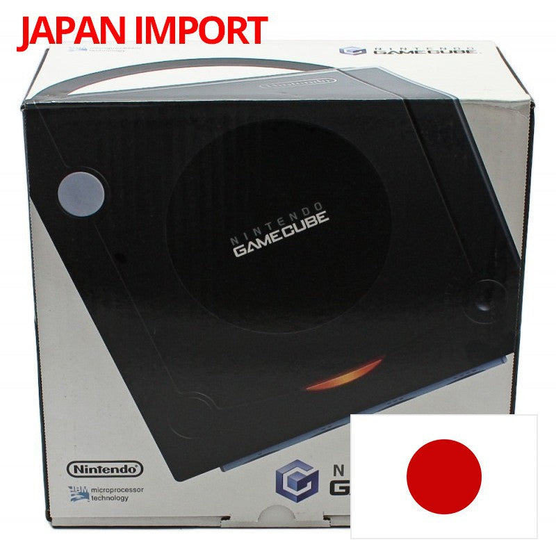 Konsole schwarz + Original Controller (JP)