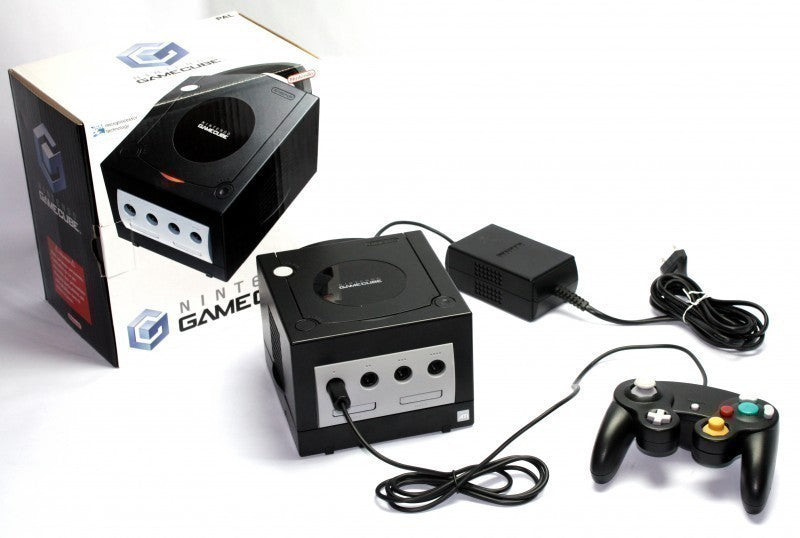 Konsole schwarz + Original Controller
