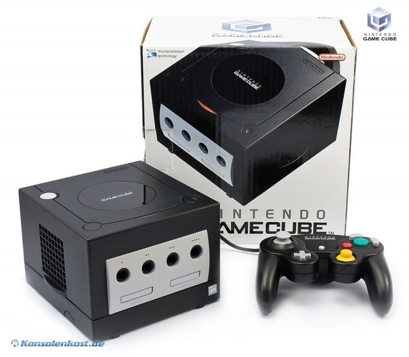 Konsole schwarz + Original Controller