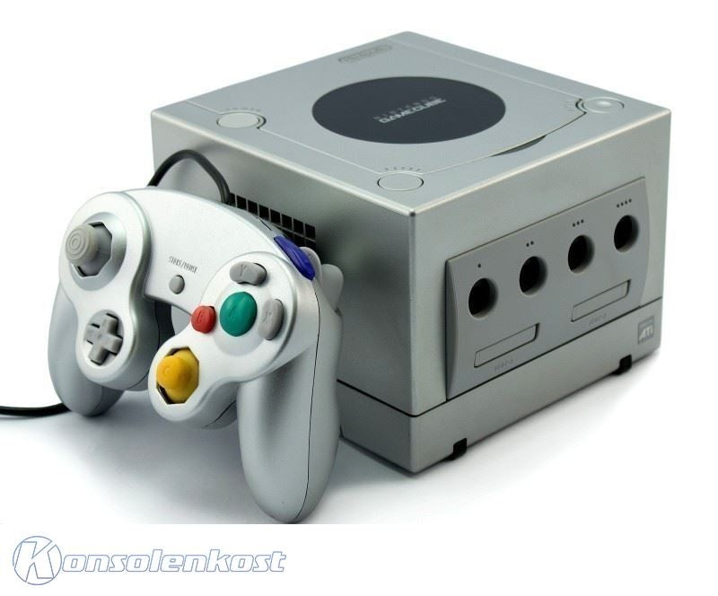 Konsole silber + Controller