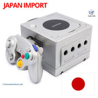 Konsole silber + Controller + Zubehör (JP)