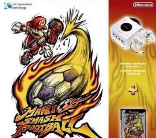 Konsole Smash Football Pak + Spiel + Original Controller