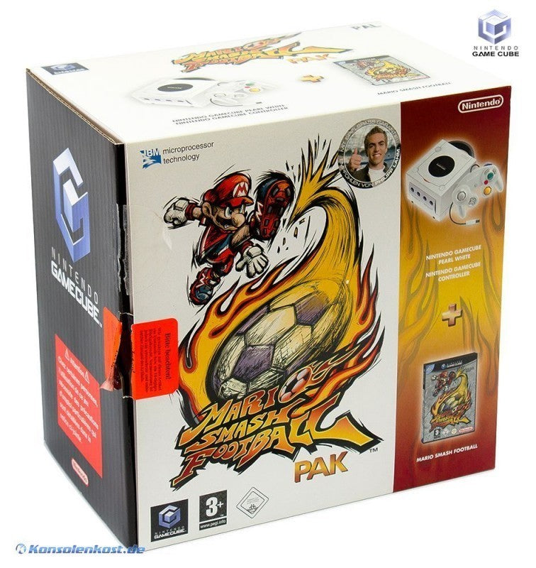 Konsole Smash Football Pak + Spiel + Original Controller