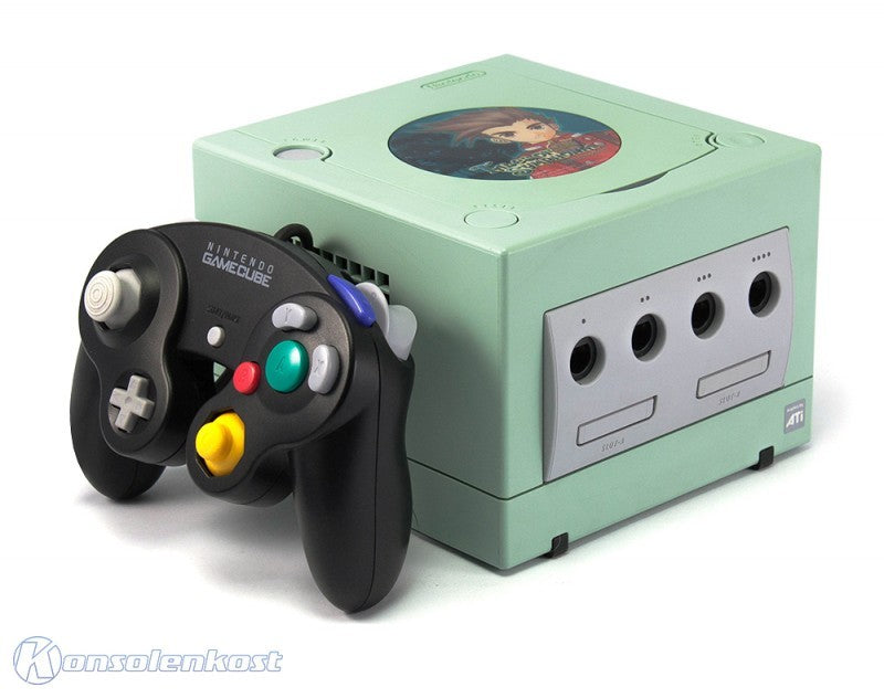 Konsole Tales of Symphonia + Original Controller schwarz + Zubehör