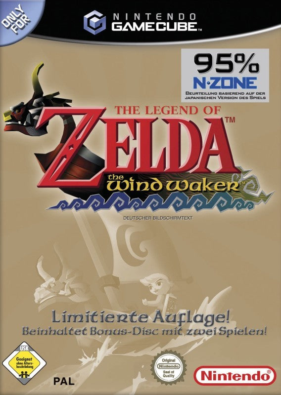 Legend of Zelda: Wind Waker + Bonusdisk (DE)