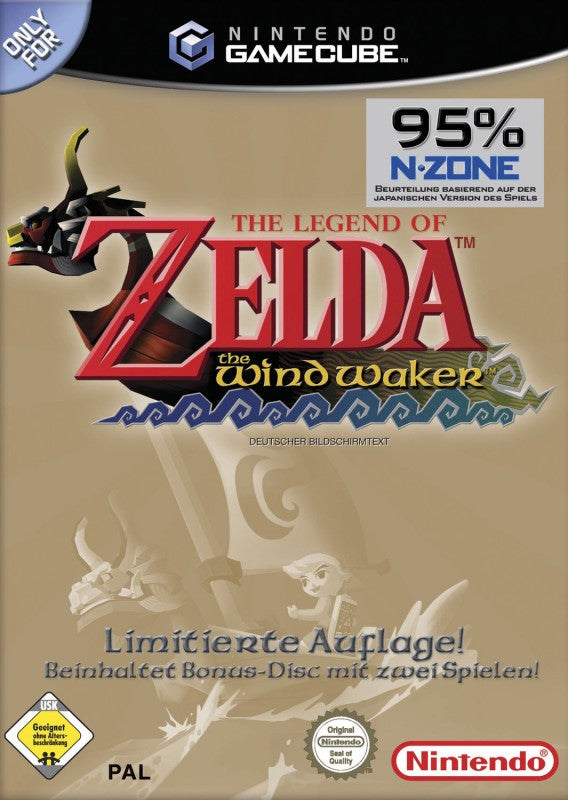 Legend of Zelda: Wind Waker + Bonusdisk (DE)