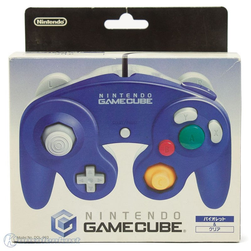Original Nintendo Controller / Pad lila DOL-003 (JP)
