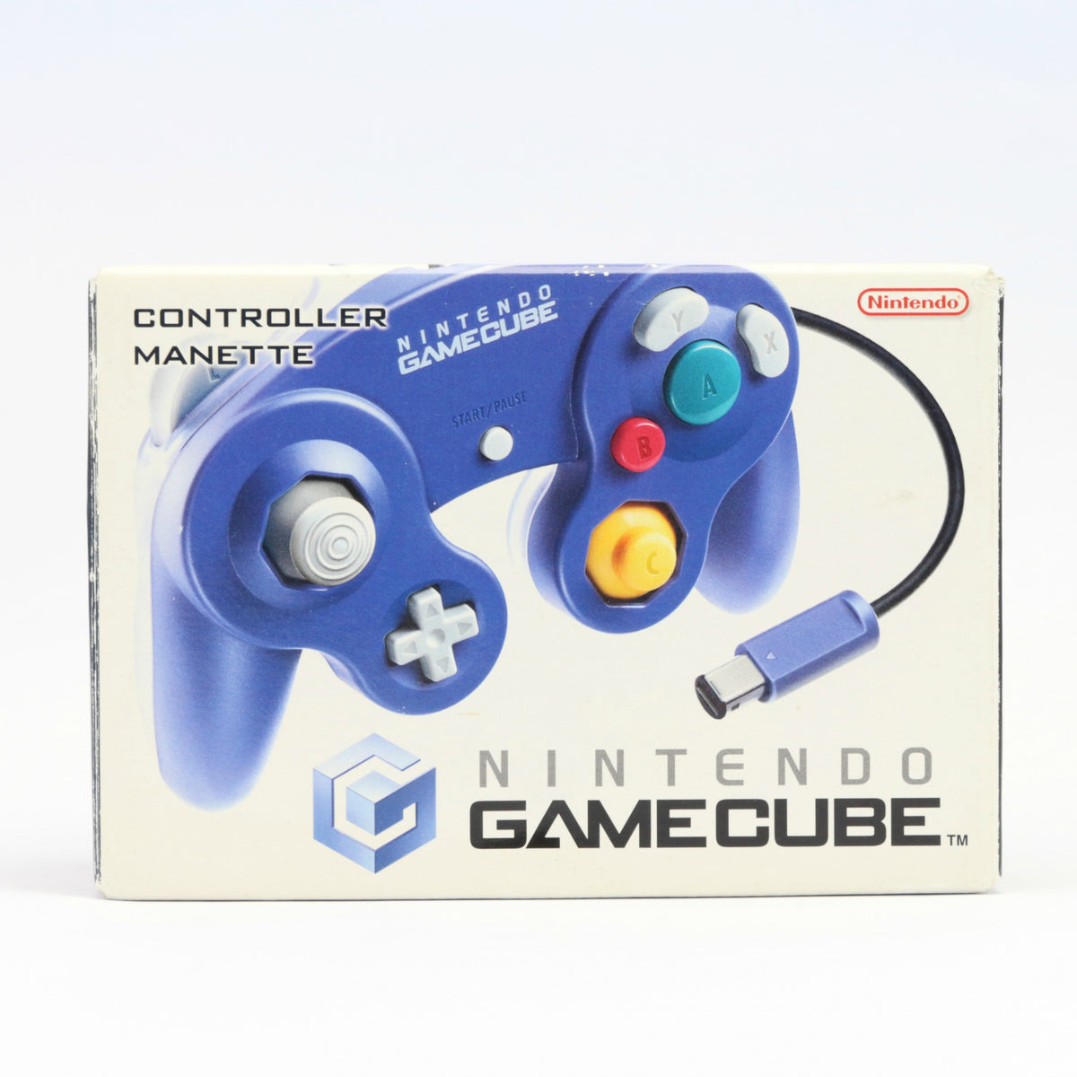Original Nintendo Controller / Pad lila-transparent DOL-003