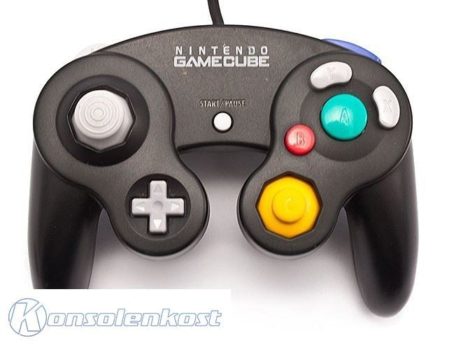 SA 637: Original Nintendo Controller / Pad schwarz DOL-003 SONSTIGES