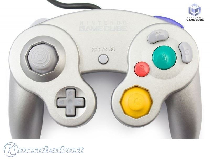 Original Nintendo Controller / Pad silber DOL-003