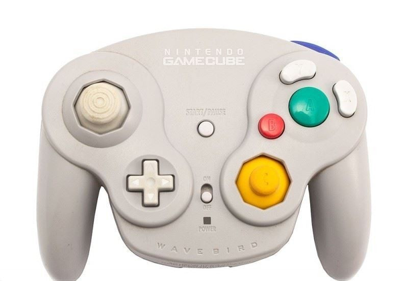 Original Nintendo Controller / Pad Wavebird Wireless grau