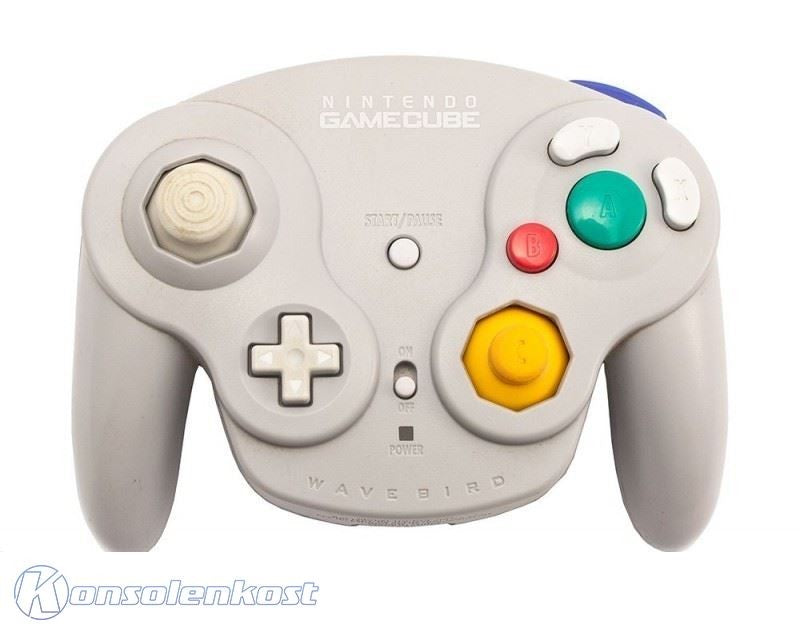 Original Nintendo Controller / Pad Wavebird Wireless grau