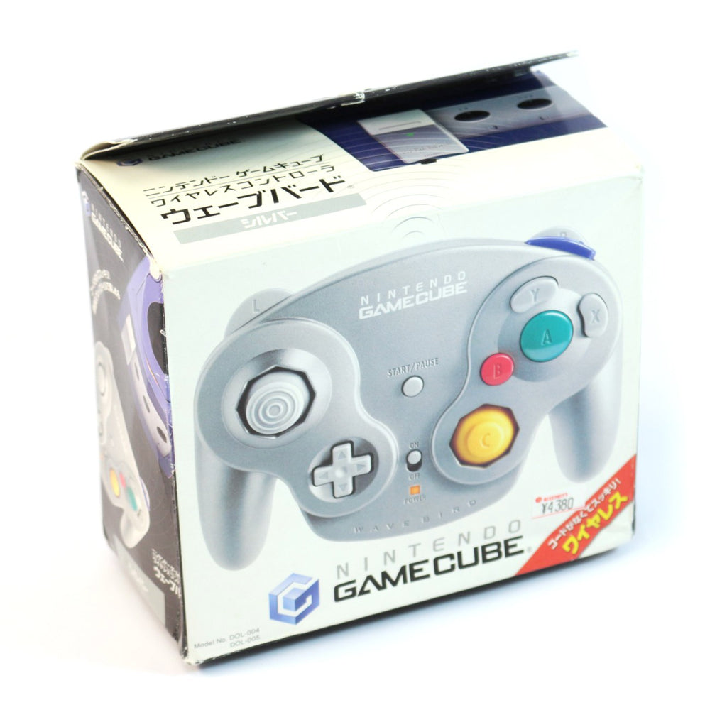 Original Nintendo Controller / Pad Wavebird Wireless grau + Empfänger (JP)