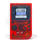 Konsole Classic DMG-01 rot-transparent IPS V5 LCD Display Mod