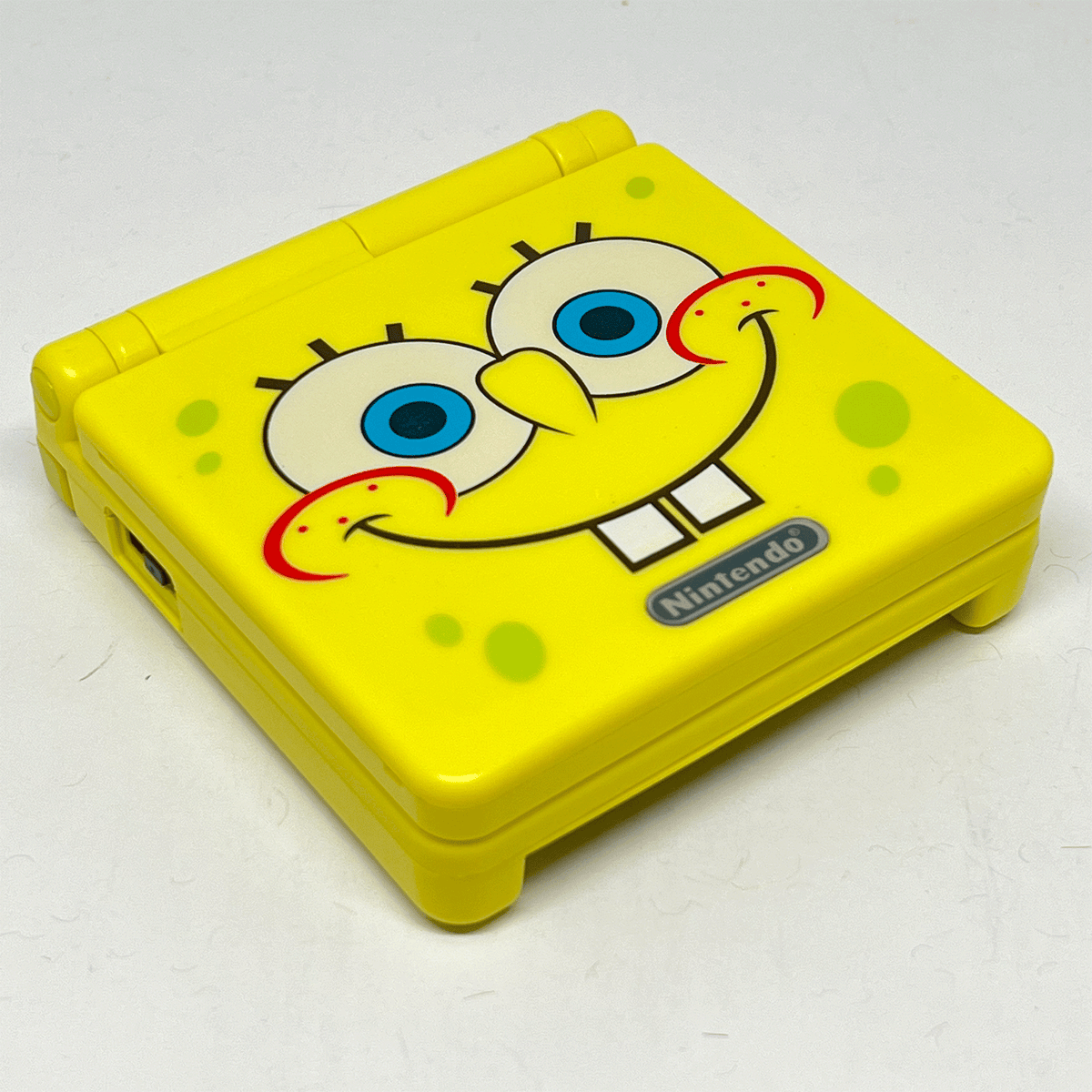 Konsole GBA SP Spongebob IPS Mod + Netzteil