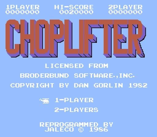 Choplifter (JP)