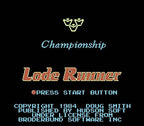 Championship Lode Runner (JP)