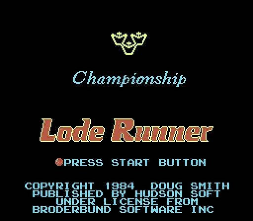 Championship Lode Runner (JP)