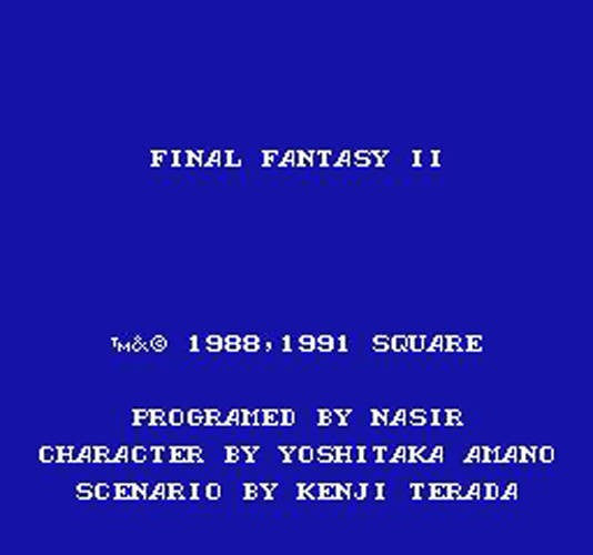 Final Fantasy II (JP)