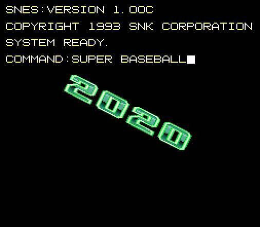 2020 Toshi no Super Baseball (JP)