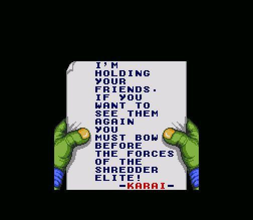 Teenage Mutant Ninja Turtles: Mutant Warriors (JP)