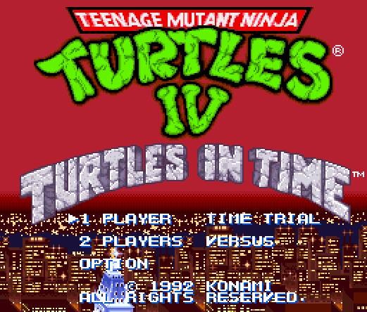 Teenage Mutant Ninja Turtles: Turtles in Time (JP)